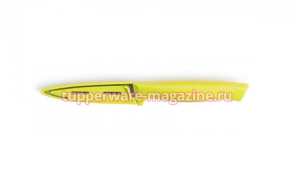 Разделочный нож "Гурман" с чехлом в желтом цвете