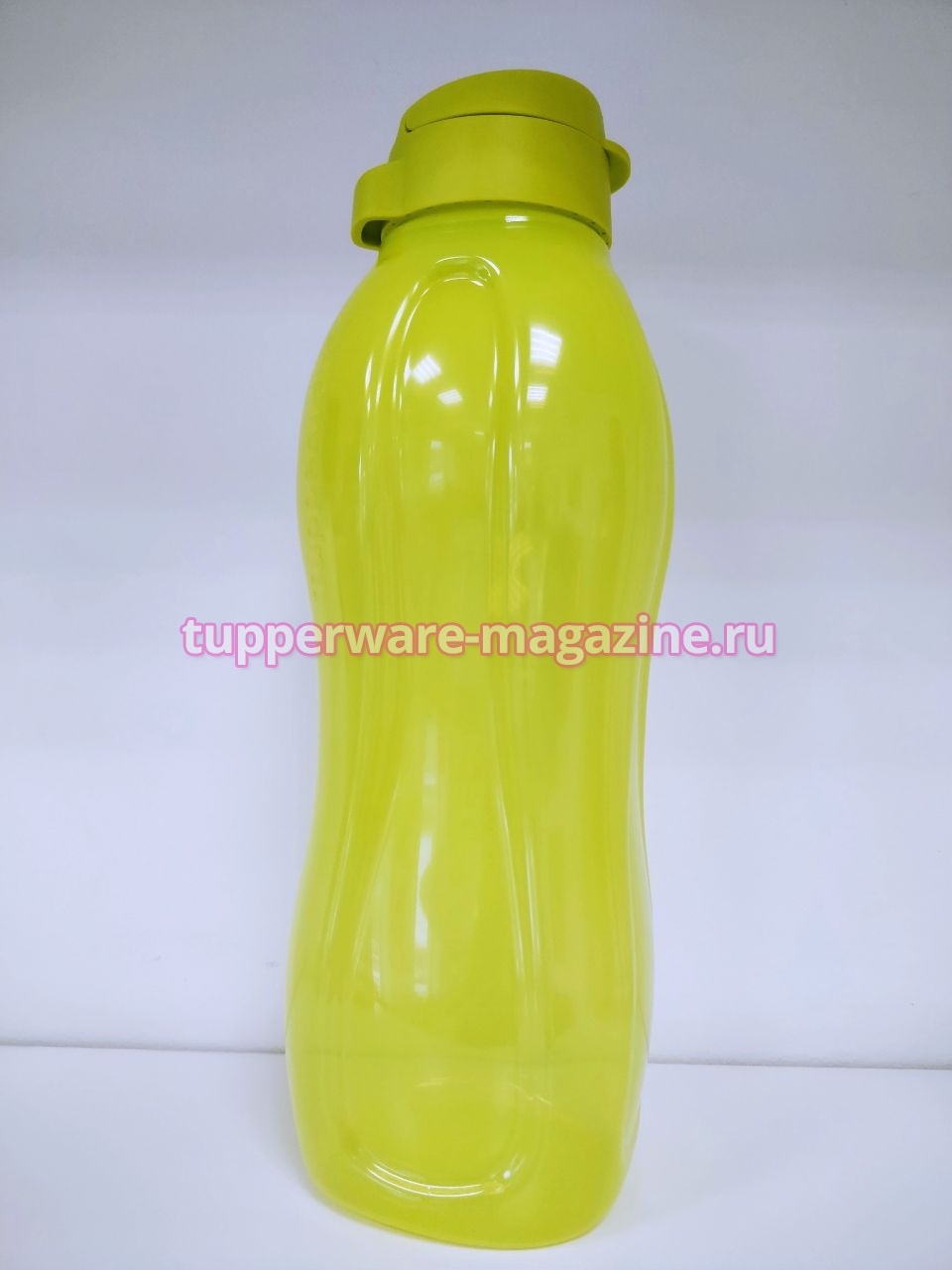 Эко-бутылка 1,5 л ЛАЙМ с клапаном и широким горлышком