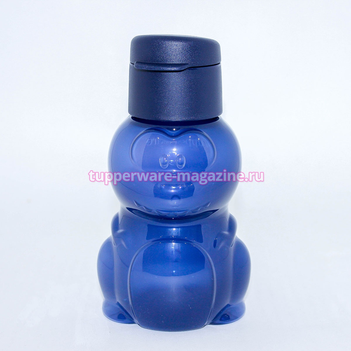Эко-бутылка "Динозаврик" в синем цвете