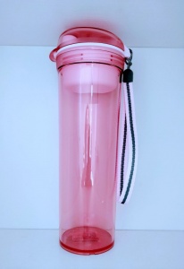 Эко-бутылка 600 мл "ГЛЭМ" в розовом цвете
