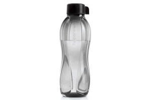 Эко-бутылка 1 л без клапана в черном цвете