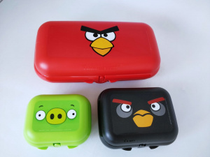 набор контейнеров "Angry Birds"