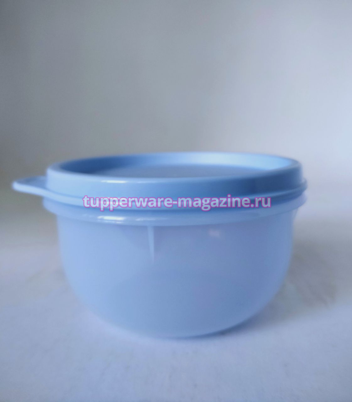 Мини-замесочное блюдо 200 мл в голубом цвете прозрачное