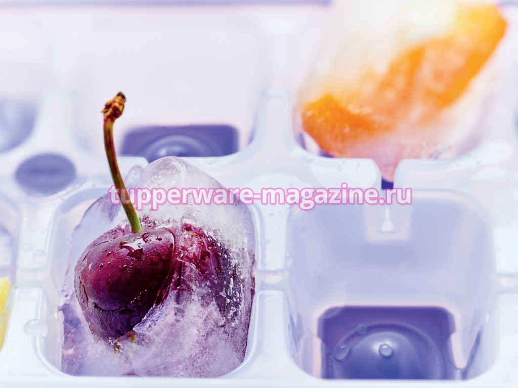 Контейнер для льда "Морозко" в фиолетовом цвете