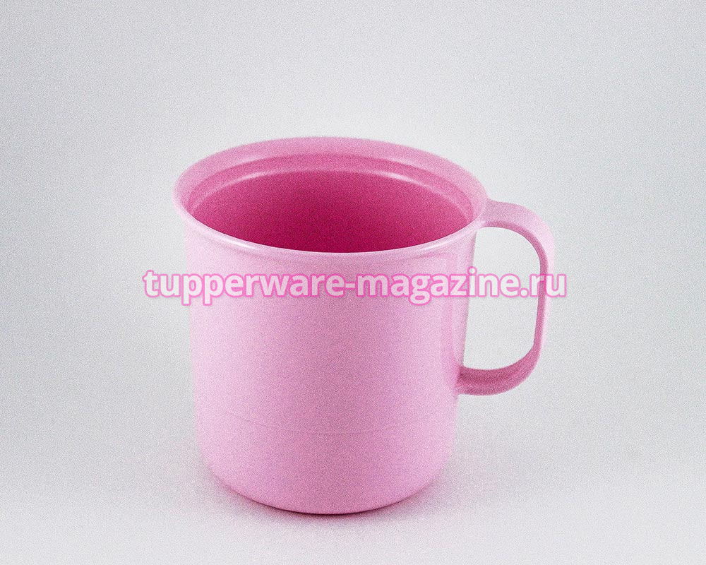 Кружка Tupperware розовая