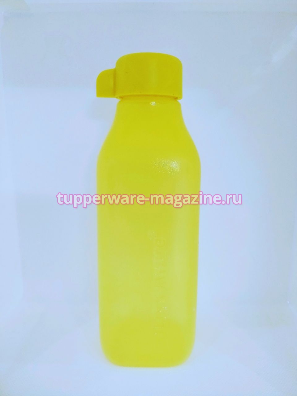 Эко-бутылка (500 мл) в желтом цвете без клапана