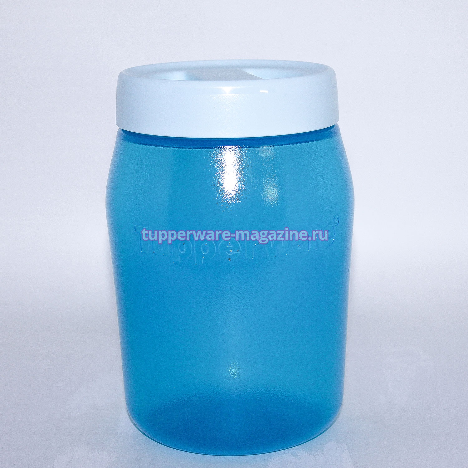 Чудо-банка Tupperware 1,5 л в голубом цвете
