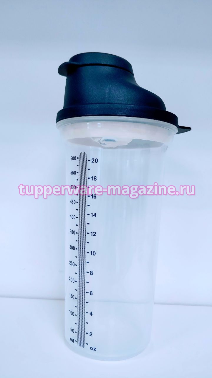Шейкер (600 мл) Tupperware в темно-синем цвете