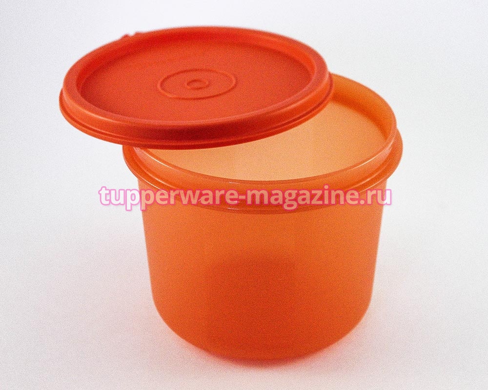 Чаша "Шик" 550 мл в оранжевом цвете