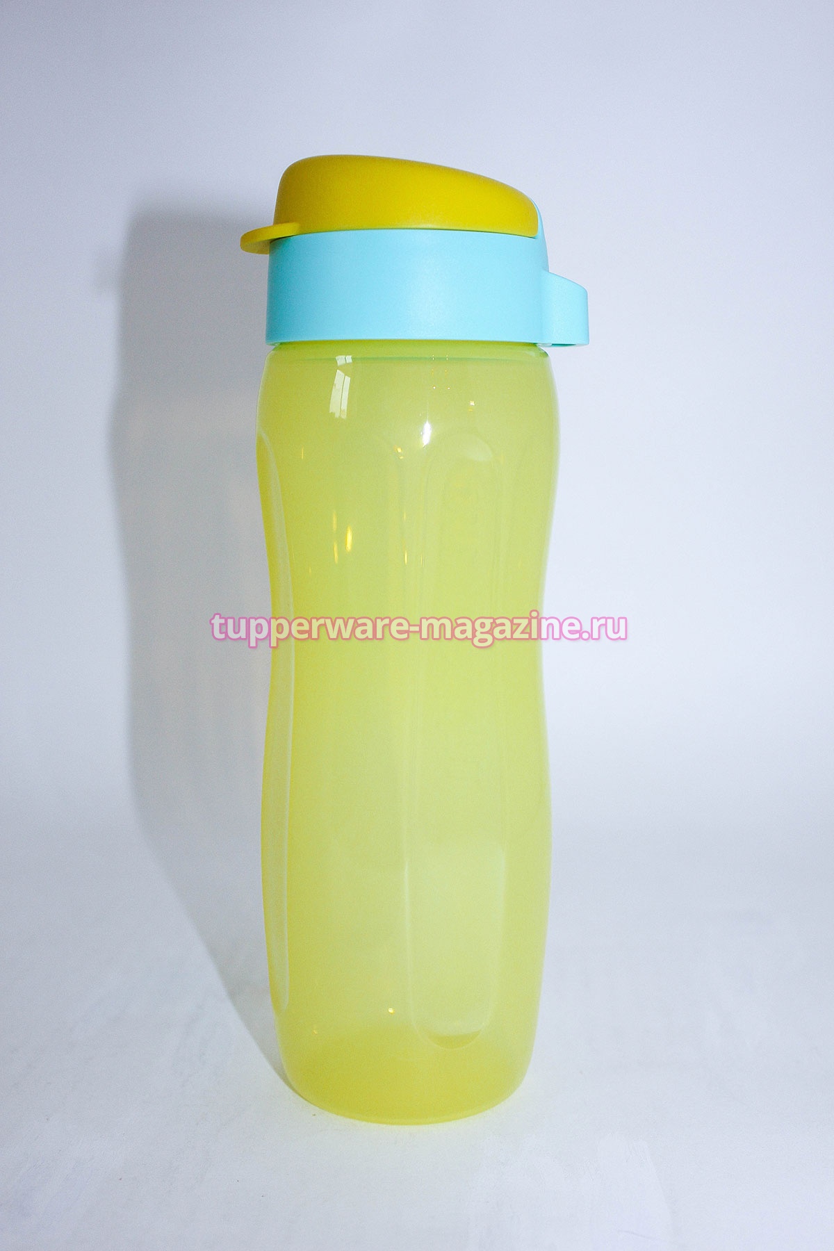 Эко-бутылка "Стиль" 500 мл с клапаном в желтом цвете