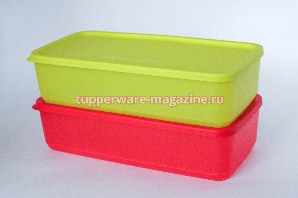 Набор контейнеров "Кубикс" 1,4 л  (2 шт)
