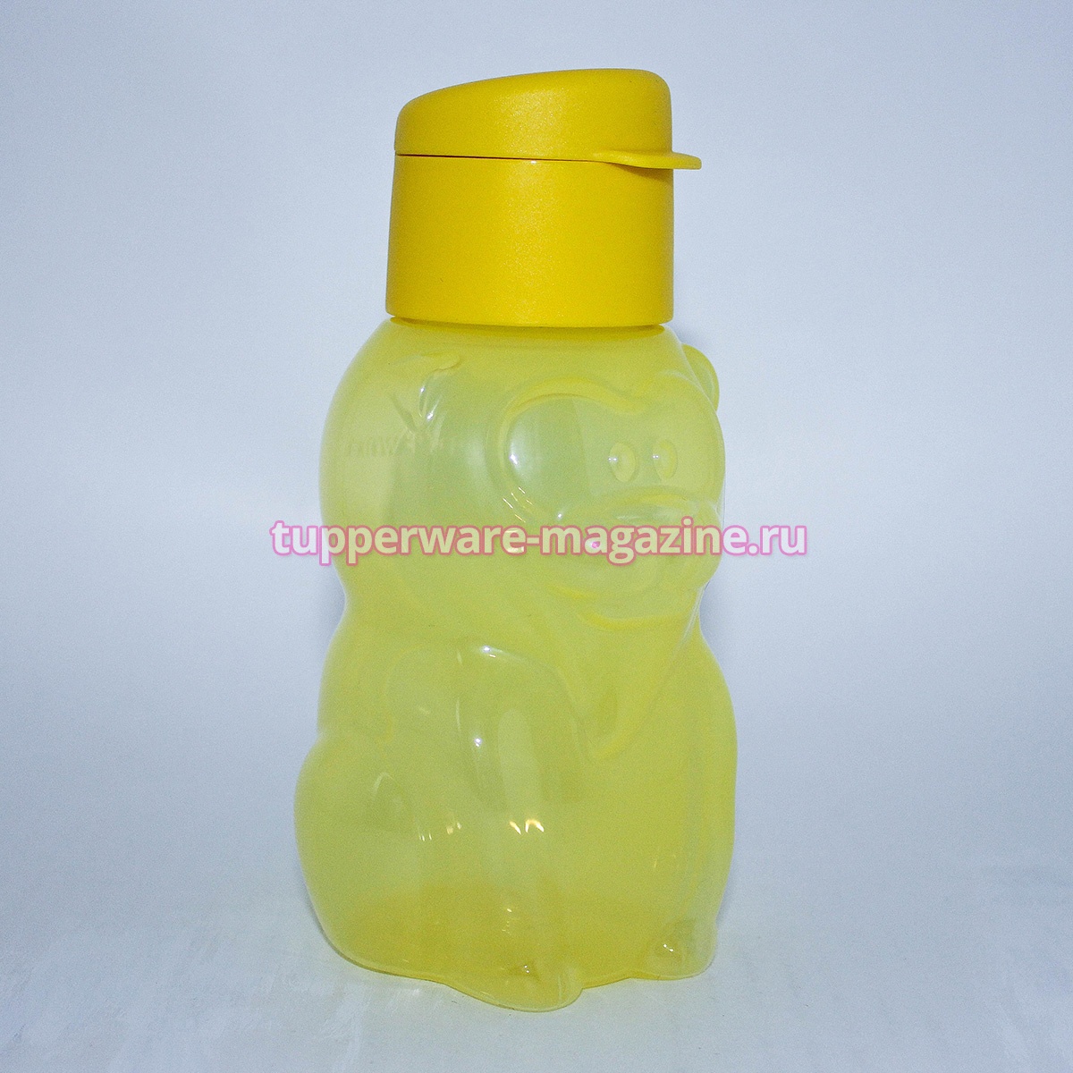 Эко-бутылка "Львенок" в желтом цвете