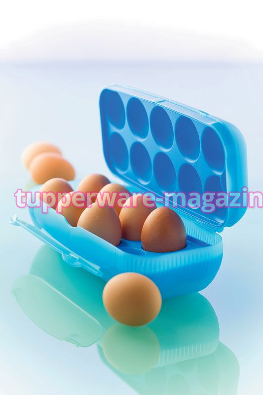 Контейнер для 10 яиц Tupperware в голубом цвете