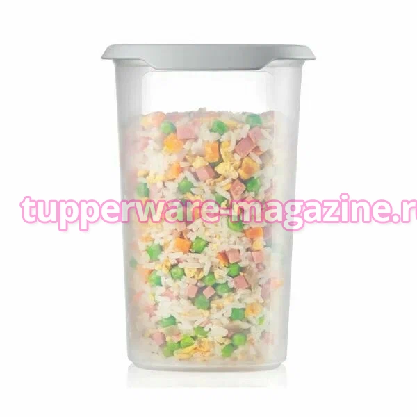 Контейнер "One Touch Fresh" (1.8л) с серой крышкой
