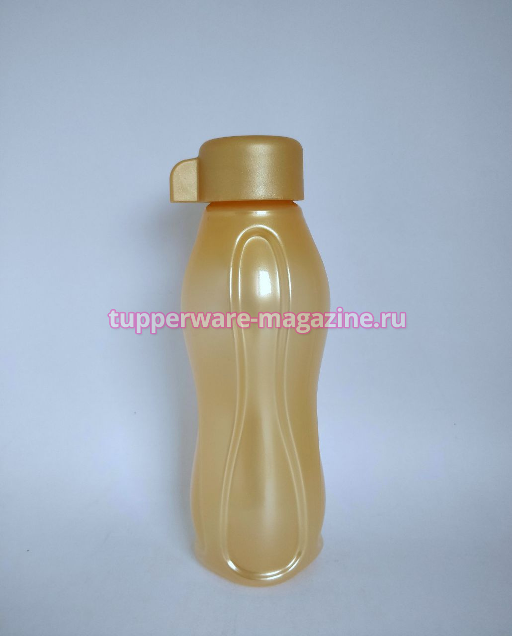 Эко-бутылка мини (310) мл в цвете золота