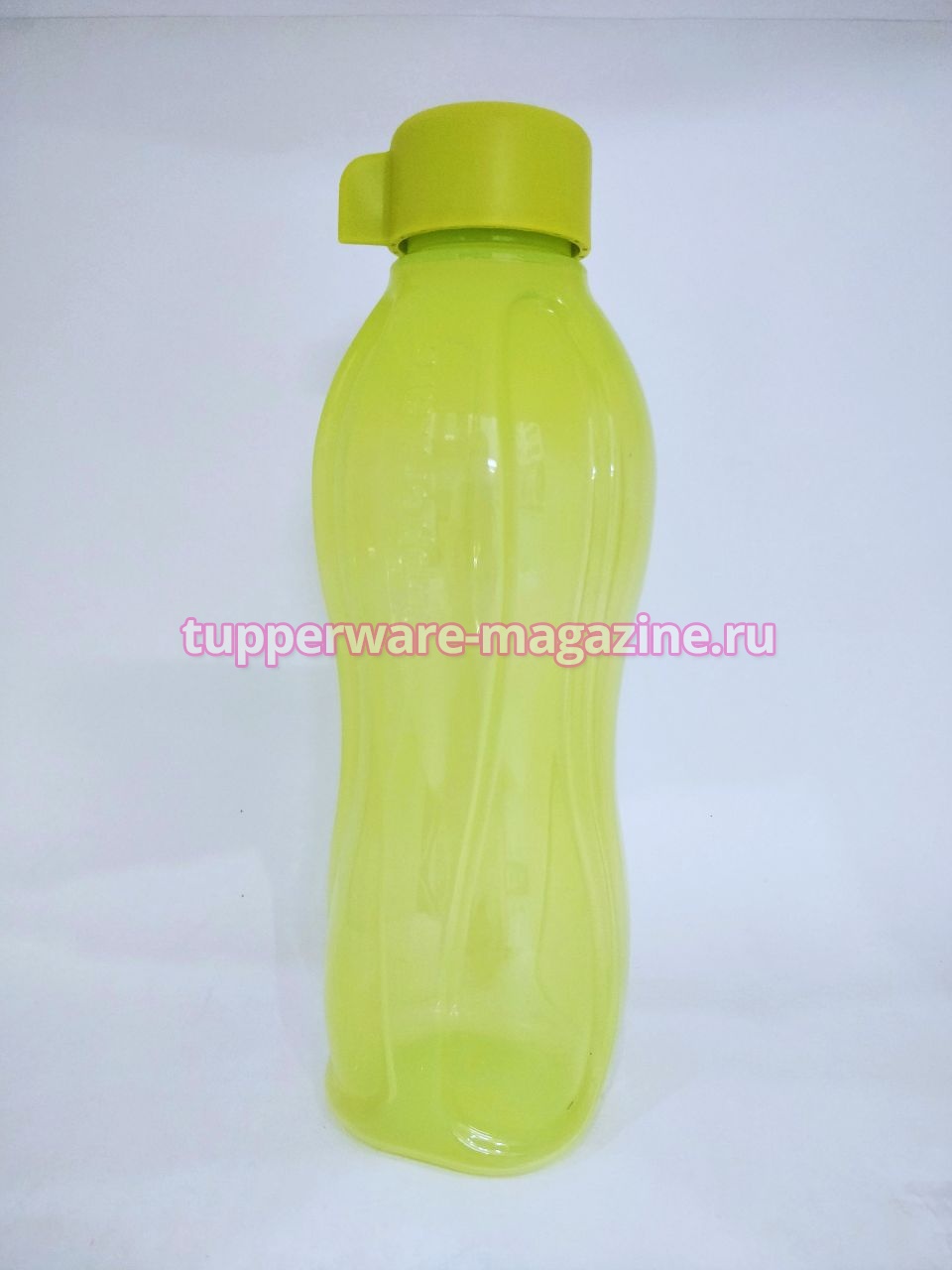 Эко-бутылка 750 мл без клапана в салатовом цвете