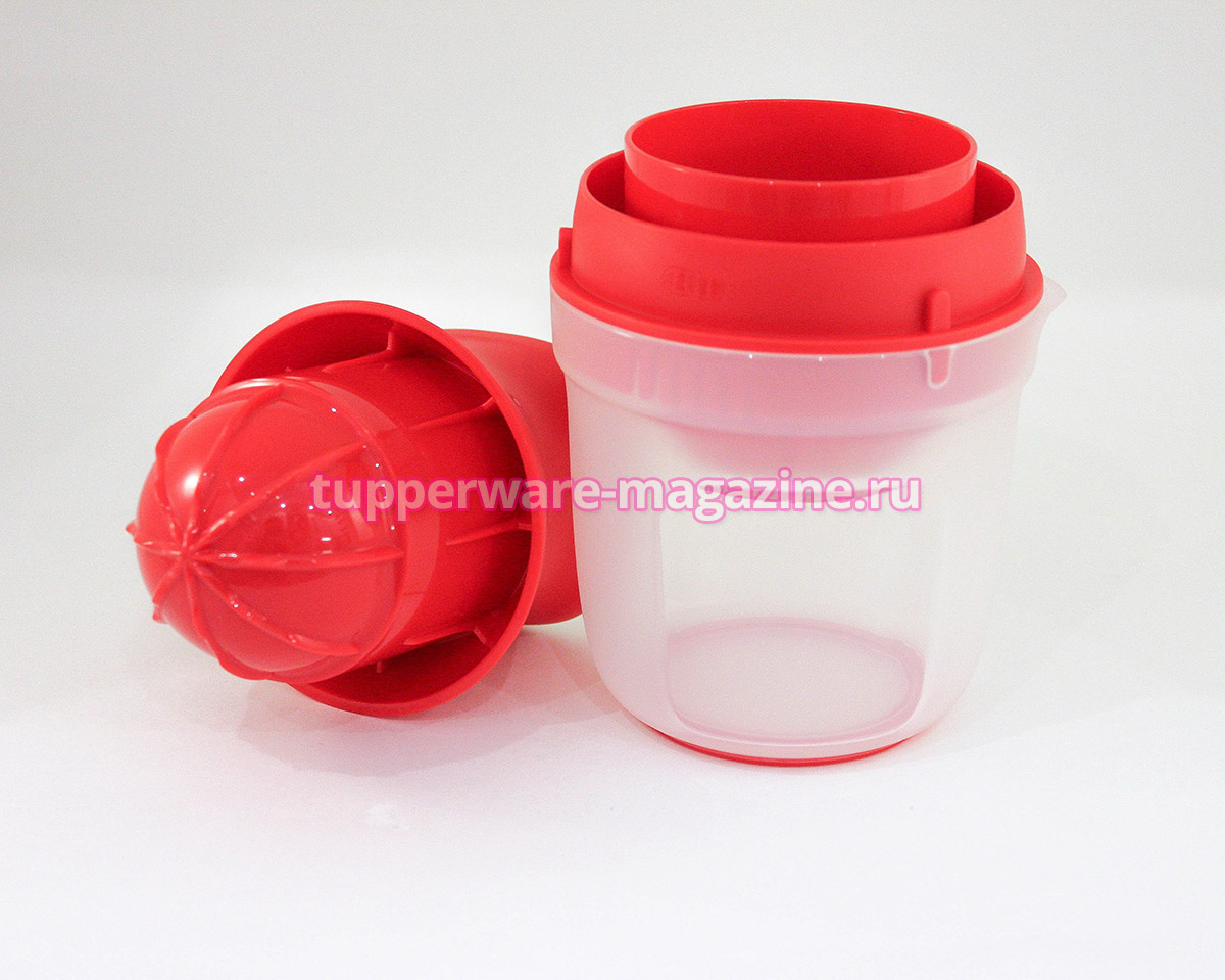 Соковыжималка Турбо-Джус (500 мл) Tupperware в красном цвете