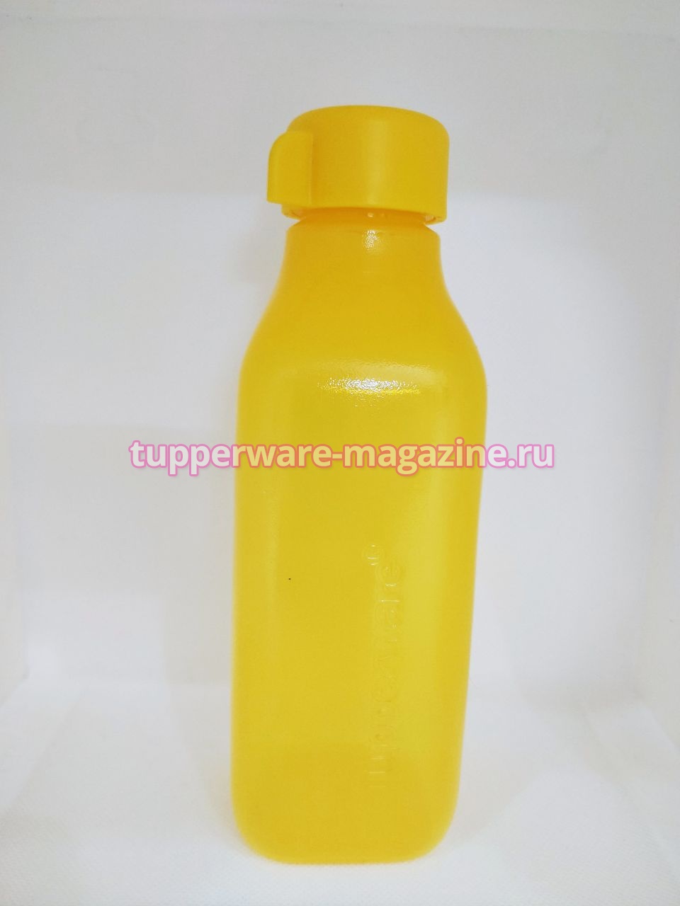 Эко-бутылка (500 мл) цвета манго без клапана