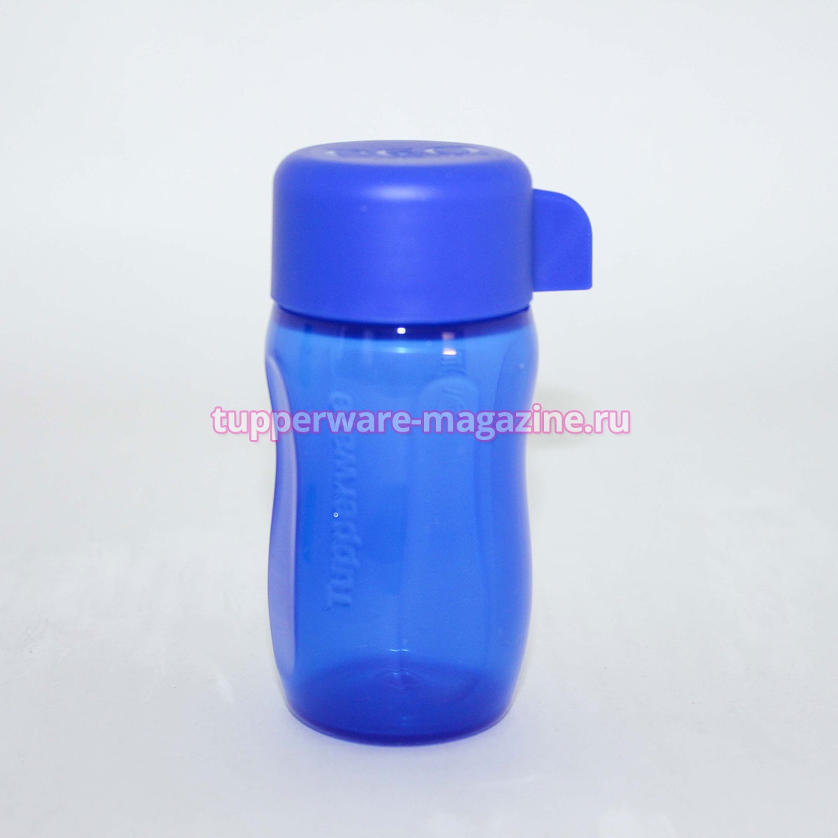 Эко-бутылка мини 90 мл без клапана в синем цвете