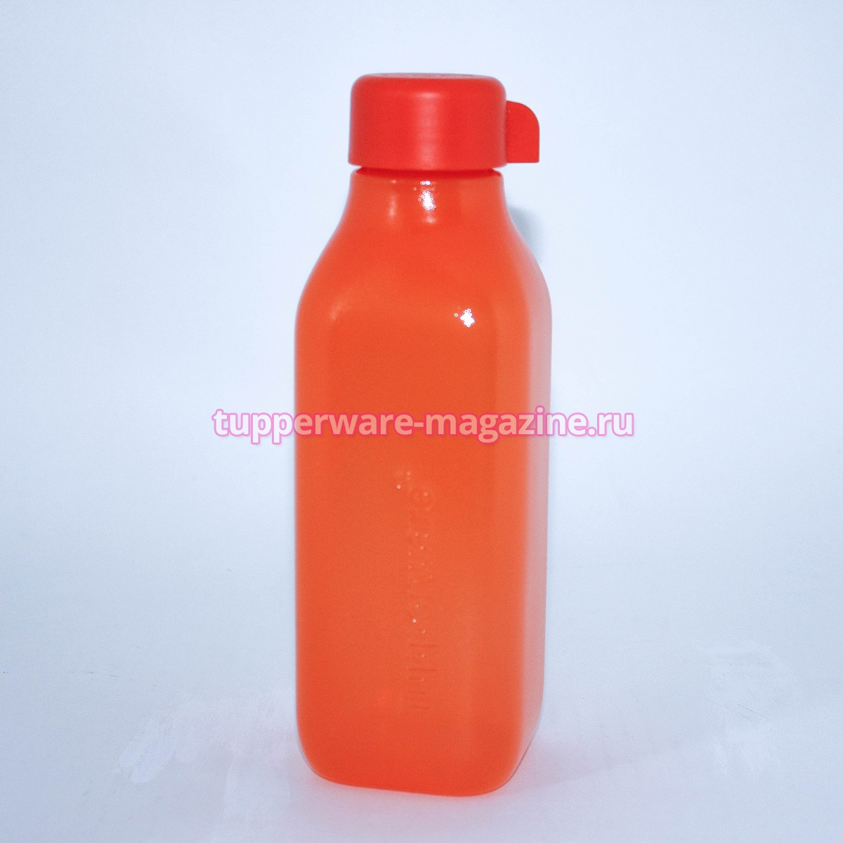Эко-бутылка (500 мл) в оранжевом цвете без клапана
